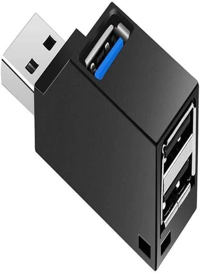FANTIA USB Hub,High Speed Mini USB 3.0 USB 2.0 HUB 3 Port Splitter (2 USB 2.0 zUSB 3.0) Distribution Adapter for PC Laptop MacBook Notebook USB Flash Drives - Image 1