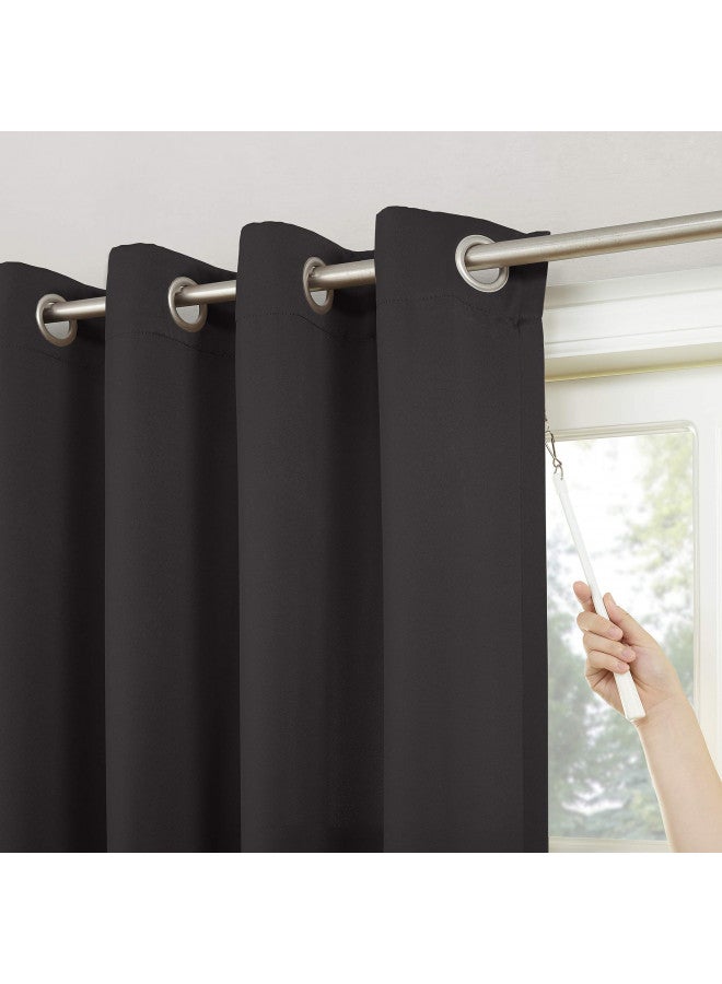 Sun Zero ستارة باب شرفة منزلقة سوداء عريضة للغاية من صن زيرو إيستون - Image 2