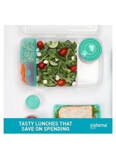 sistema Bento Box To Go 1.76L Teal  - Image 5