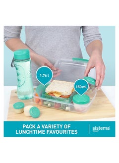 sistema Bento Box To Go 1.76L Teal  - Image 4