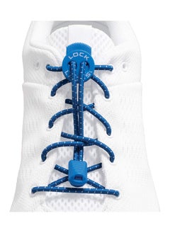 LOCK LACES No Tie Elastic Shoelace Lock Shoe Laces  - Image 1