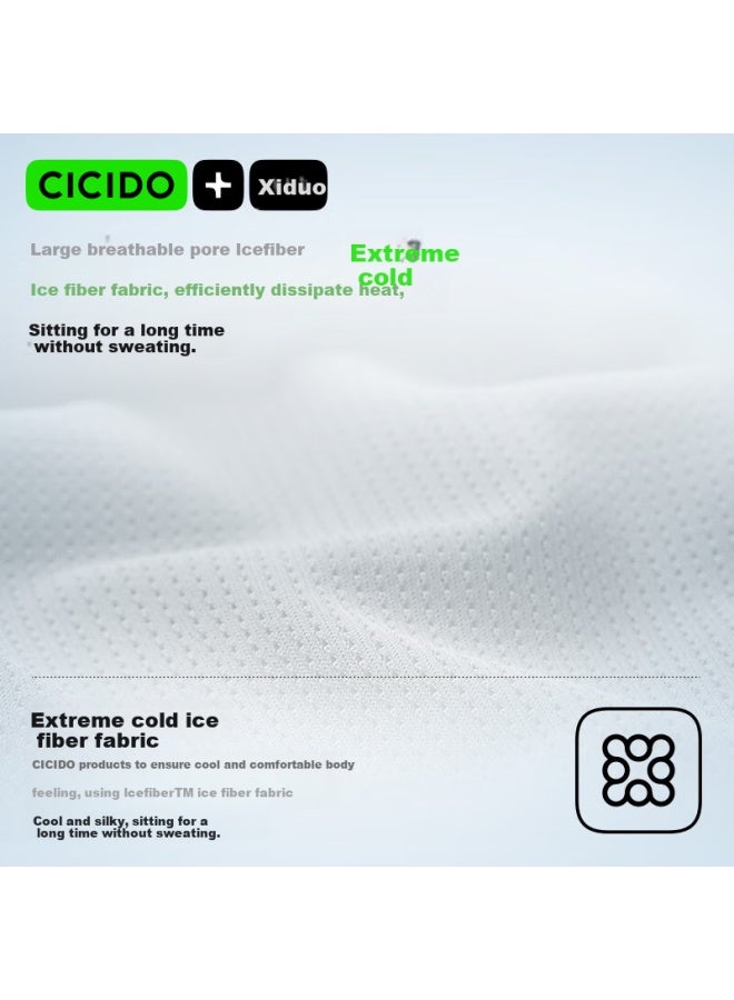 Cicido Car Seat Cushion, Summer Cool-feeling Honeycomb Gel Pad, Breathable Ventilated Single Piece, All-season Universal Pad, Ice Silk Cooling Mat - Image 1
