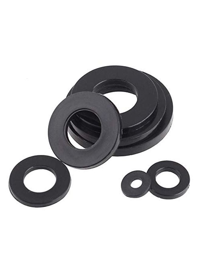 M5x15x1mm Nylon Flat Washer Spacer Gasket Ring Black Plastic 20 Pcs Durable Nylon66 - Image 4