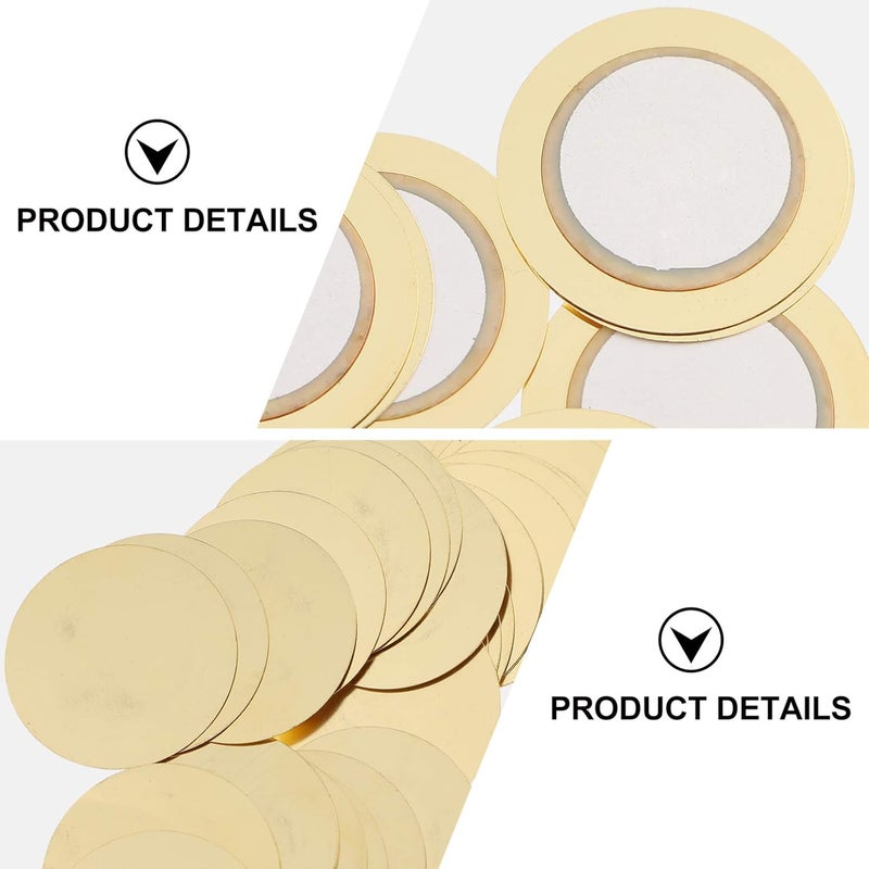 comfrt 50pcs 27mm Piezo Discs Acoustic Pickup Transducer Trigger Buzzer Piezoelectric Discs - Image 3