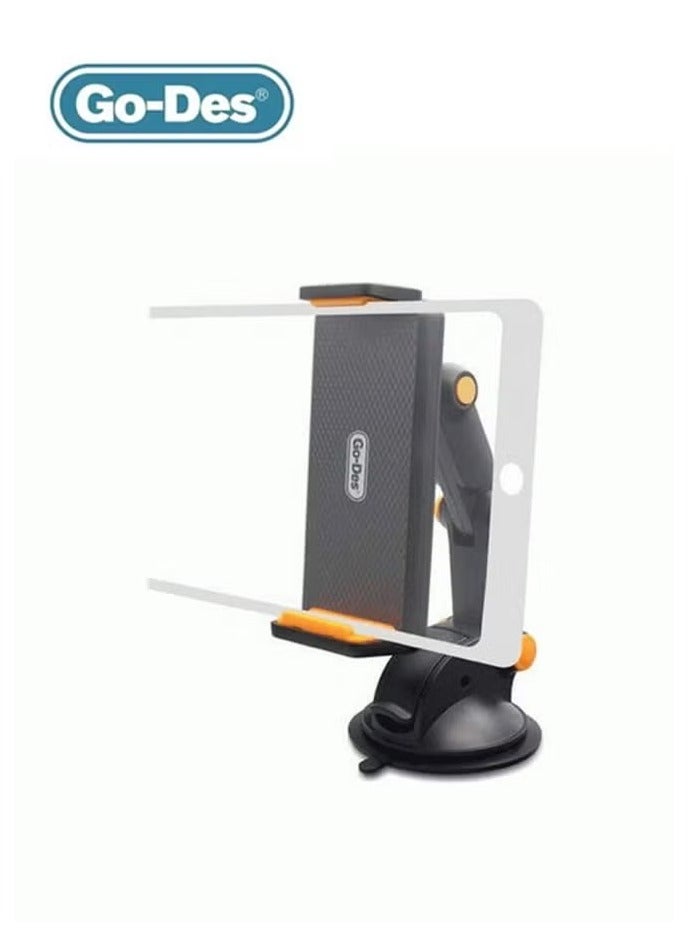 Go-Des Phone and Tablet Holder GD-HD706 - Black Orange - Image 1