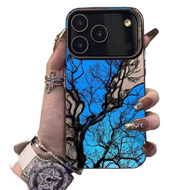 غطاء واقي | حماية من السقوط | مقاوم لبصمات الأصابع | مقاوم للصدمات لـ iPhone XS | بنفسجي Hard Shell - Image 2