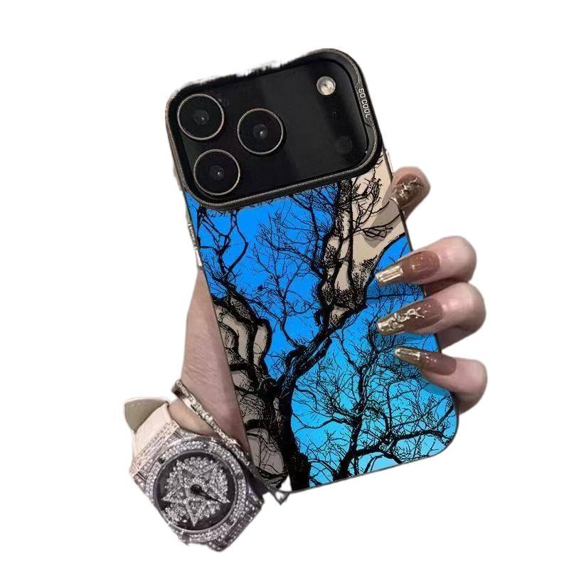 غطاء واقي | حماية من السقوط | مقاوم لبصمات الأصابع | مقاوم للصدمات لـ iPhone XS | بنفسجي Hard Shell - Image 3