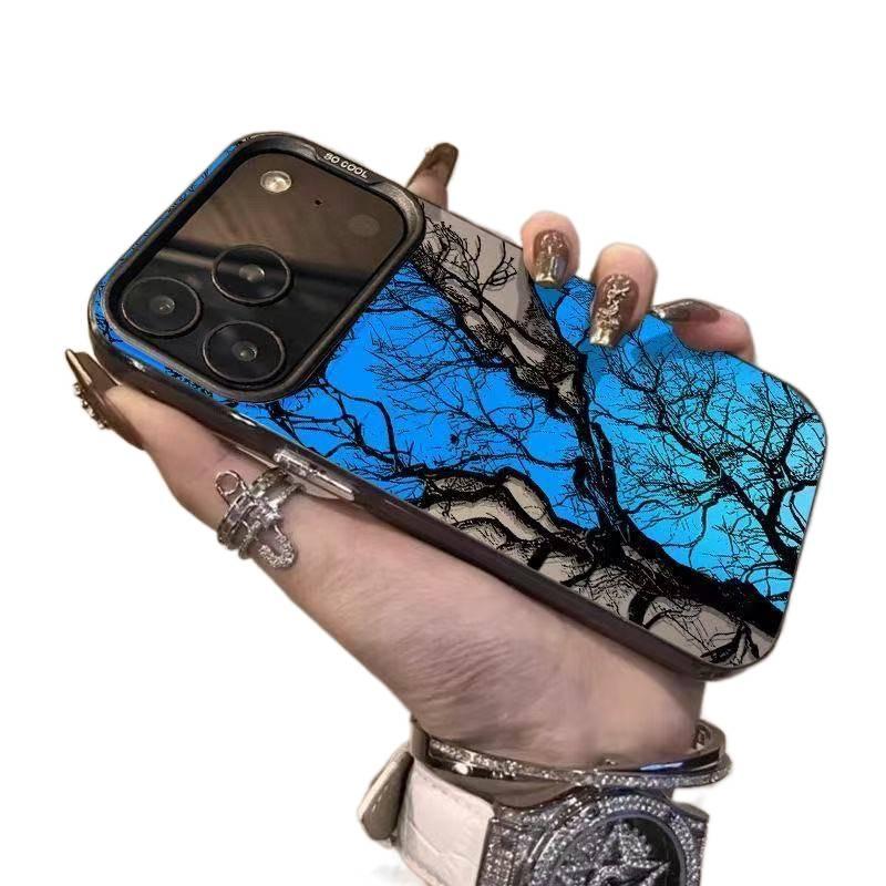غطاء واقي | حماية من السقوط | مقاوم لبصمات الأصابع | مقاوم للصدمات لـ iPhone XS | بنفسجي Hard Shell - Image 5