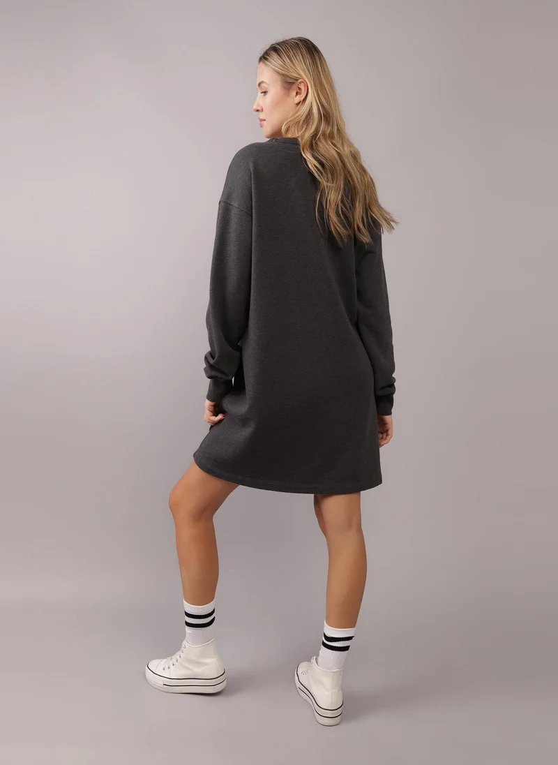 American Eagle Oversized Graphic Dress