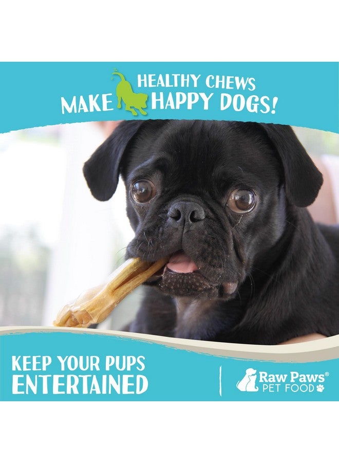 Raw Paws Compressed Rawhide Bones for Dogs, 4-inch, 10-ct - Packed in USA - Small Dog Bones - Puppy Teething - Long Lasting Dog Chews - Natural Pressed Rawhides - Raw Hide Bone - Image 4