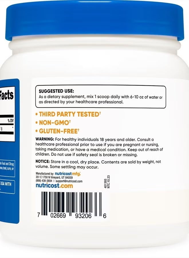 Nutricost, MSM, Unflavored, 17.9 oz (500 g) - Image 5