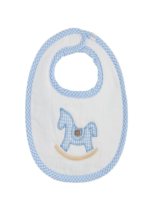 Mud Pie Children's Rocking Horse Bib; One Size Fits Most