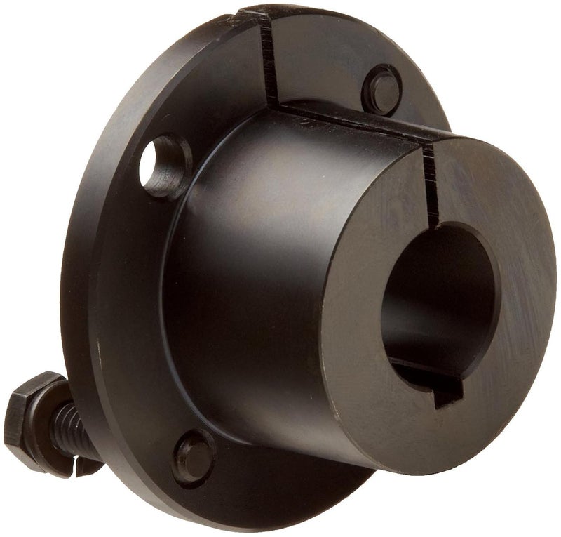 TB Woods Type QT QT34 Sure-Grip Bushing, Steel, 0.75" Bore, 1.625" OD, 1.25" Length, 1750 lbs/in Torque - Image 1
