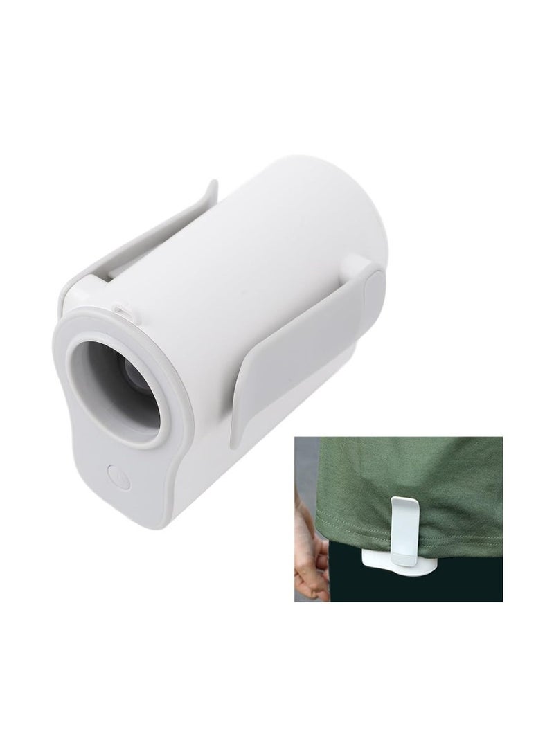 FEND Adjustable Portable Waist Fan – 4000mAh Rechargeable USB Cooling Fan, Versatile Clip-On, Neck & Waist Design, Ultra-Quiet Operation, Lightweight and Comfortable, Ideal for Outdoor Activities, Camping, Hiking, Travel, Sports, and Daily Use, Sleek White Color for Easy Portability - Image 2