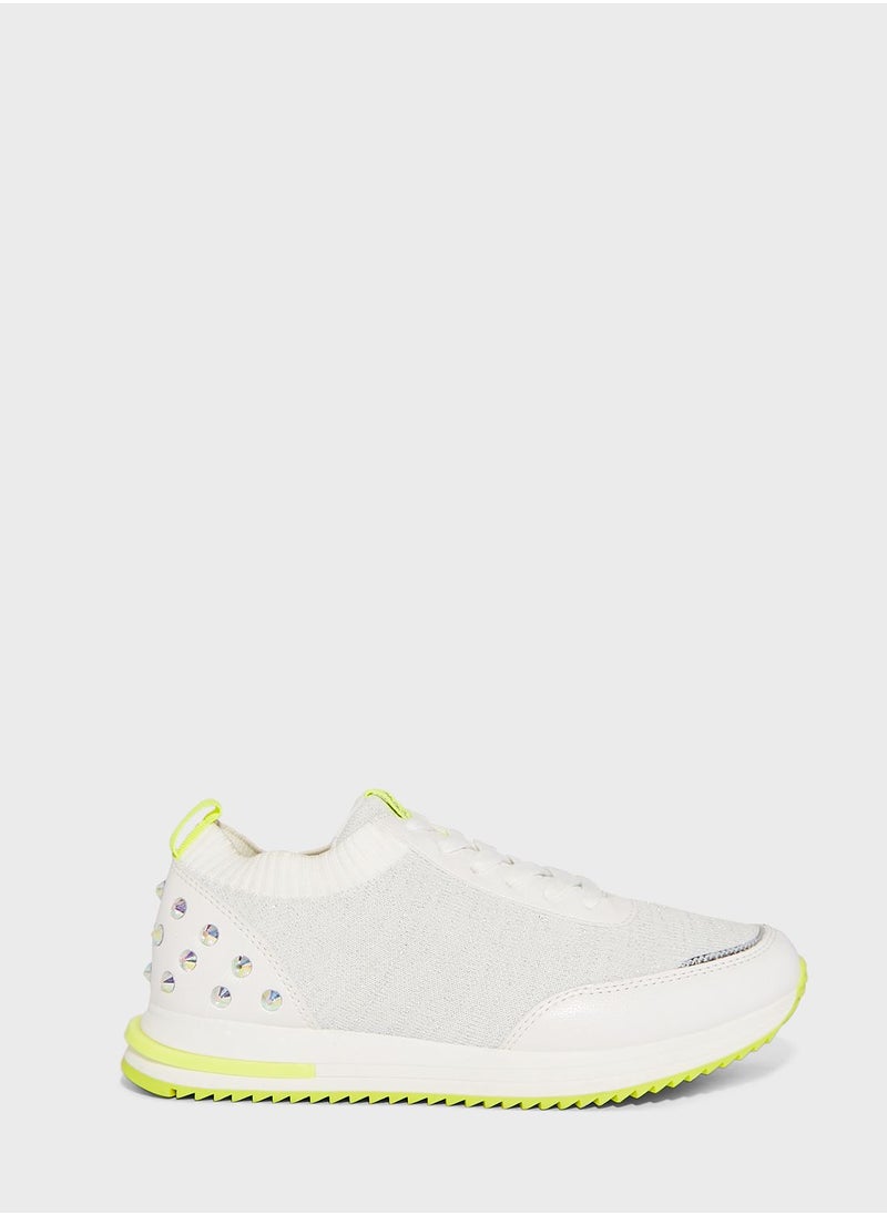 MENBUR Lace Up Low Top Sneakers  - Image 1
