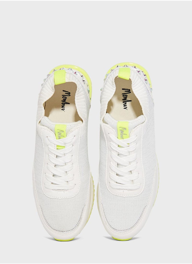 MENBUR Lace Up Low Top Sneakers  - Image 4