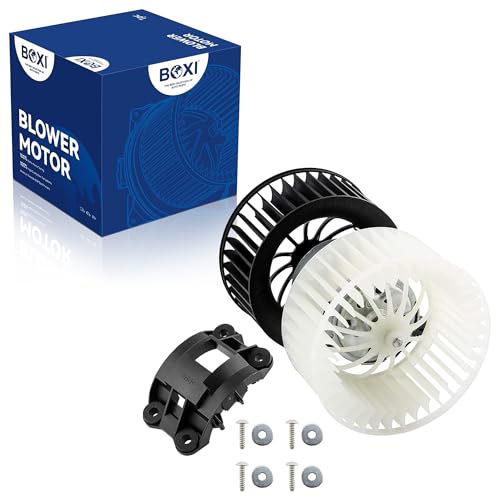 BOXI HVAC Blower Motor Fan Assembly Compatible for BMW E46 320i 325i 325xi 330i 330xi 2001 2002 2003 2004 2005  for BMW X3 20042007  Replace 64118372797