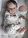 Anano Reborn Toddler Dolls Girl Bettie 18 Inch Silicone Vinyl Full Body Lifelike Anatomically Correct Water Proof Newborn Baby Doll with Rooted Hair for Kids Ages 3 - Image 2