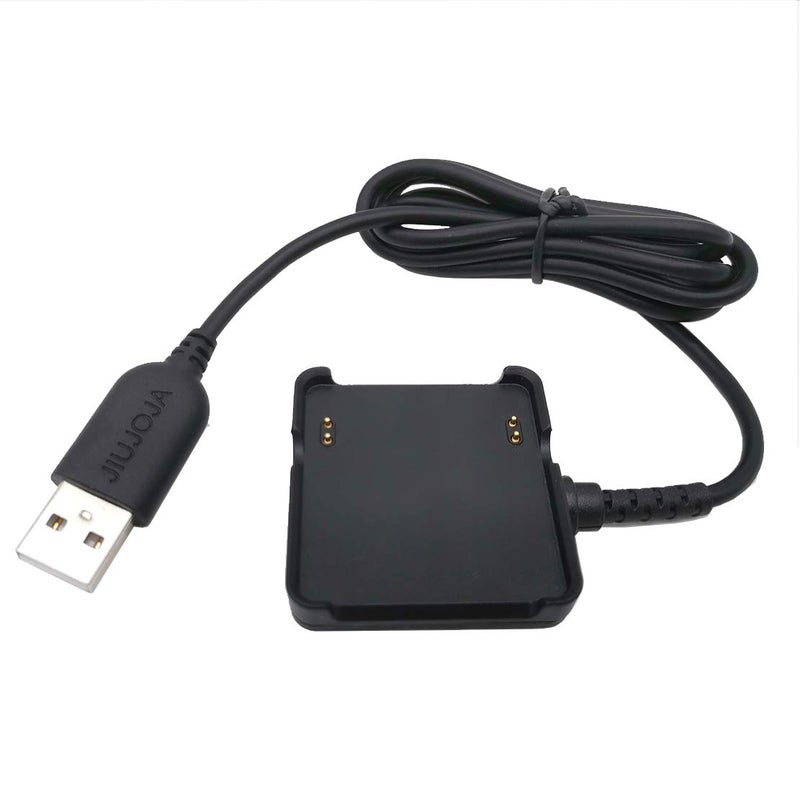 JIUJOJA Compatible with Garmin Vivoactive Charger, Replacement Charging Cradle Dock Synchronous Data for Garmin Vivoactive GPS Smart Watch - Image 1