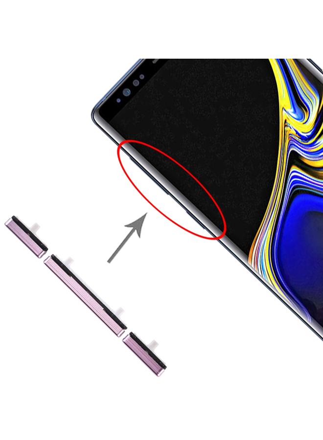 إيروريكس مجموعة مفاتيح جانبية لهاتف Galaxy Note 9 10 (أرجواني) - Image 1