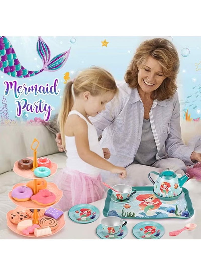 48 piece tea party set, fun afternoon tea pretend toys with teapot, dessert cake rack, portable simulated princess tea toy, role-playing gift for little girls - pzsku/Z004868C91304F72FDD8AZ/45/_/1730078114/c804c3c9-8ad5-4116-b5d0-d3b3df3f5b2c