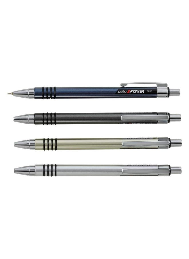 Cello Power Ballpen-Blue [Count of 10] - Image 4