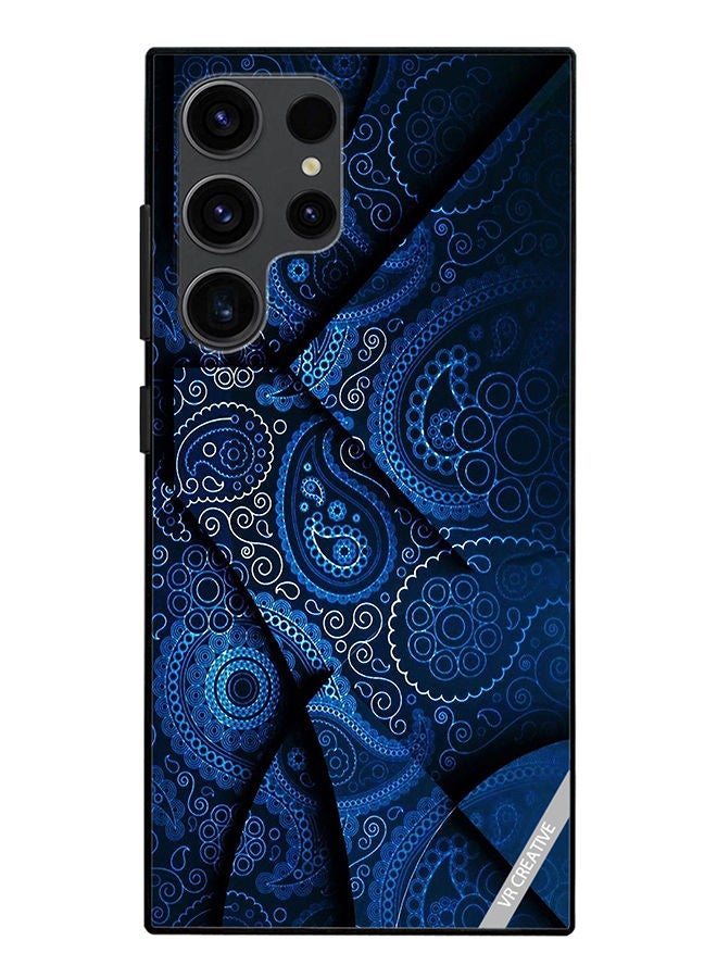 Protective Case Cover For Samsung Galaxy S23 Ultra 5G Mandala Design Multicolour