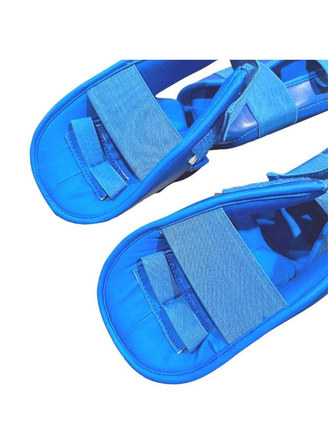 Tatsu PLAIN SHIN GUARD BLUE SMALL - Image 2