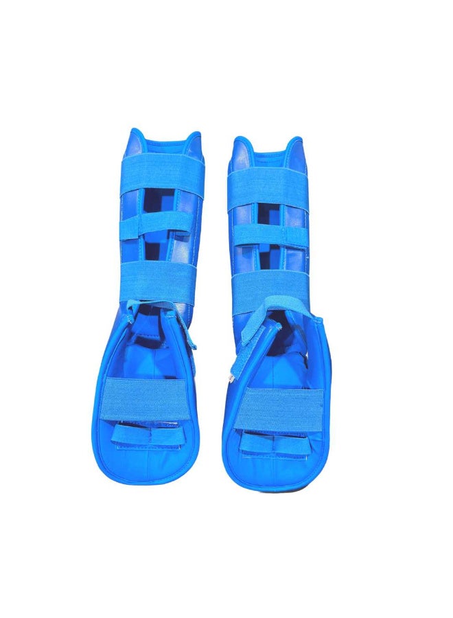 Tatsu PLAIN SHIN GUARD BLUE SMALL - Image 3