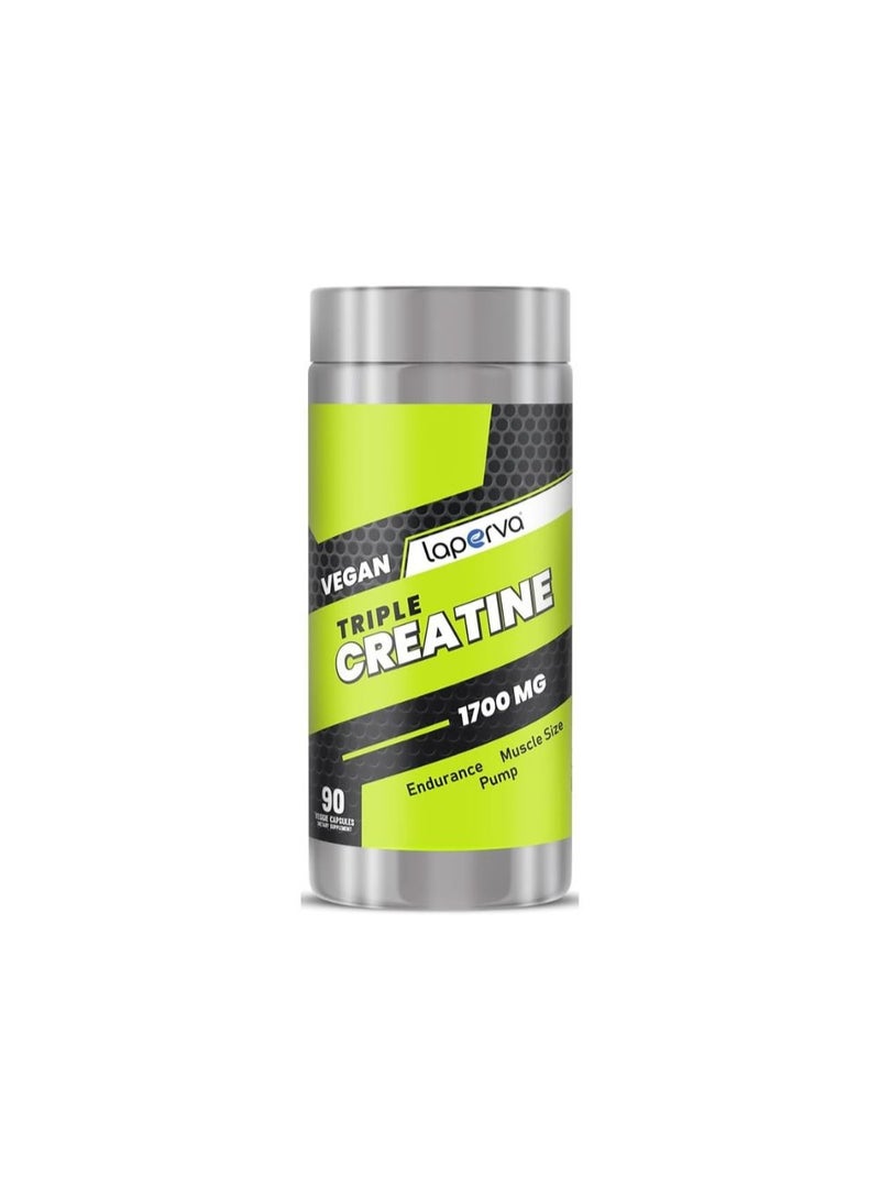Laperva Vegan Triple Creatine - 90 Veggie Capsule