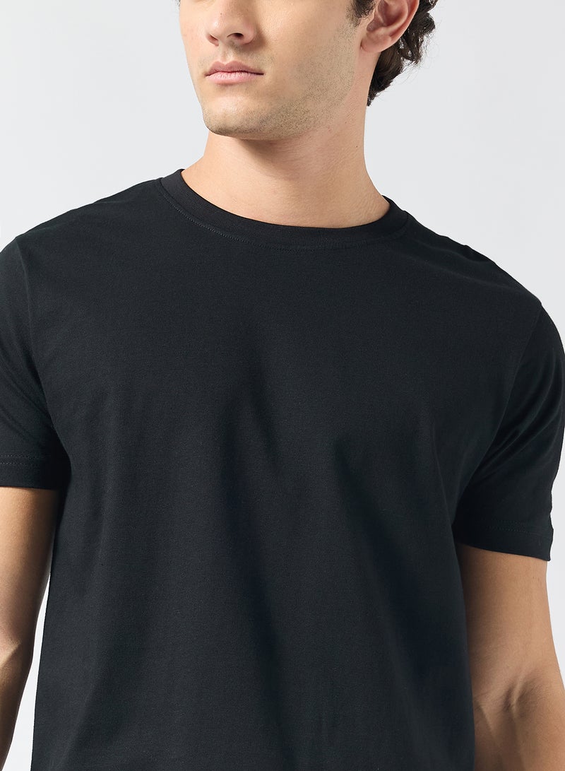 سفنتي فايف بيسيكس تي شيرت بقصة عادية - Image 3