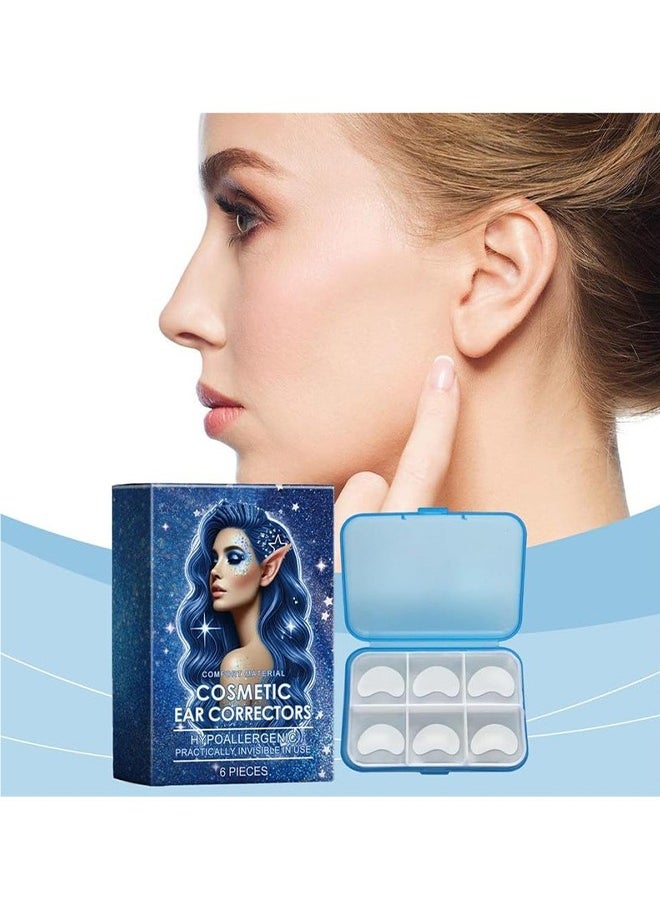 Eelhope Cosmetic Ear Corrector - Invisible Ear Tape Patches, Waterproof & Sweatproof Ear Stickers for Adults, Ear Corrector for Prominent Protruding Ears Long-Lasting Ear Support, 6 PCS  - Image 2