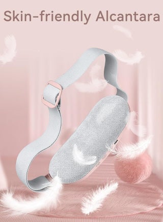 Electric Period Cramp Massager Vibrating Heating Belt for Menstrual Colic Relief - view 3