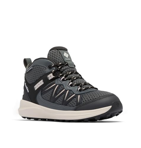 Columbia Youth Peakfreak Rush Mid Waterproof, Black/Grill, 3 - Image 1