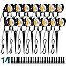 ZUCKEO 10W Low Voltage Landscape Lights LED Landscape Lighting with Connectors 12V Outdoor Spotlights Yard Garden Pathway Lights 1000LM Waterproof Warm White Light 14 Pack - Image 2
