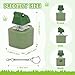 FunisFun Croaking Frog Keyboard Fidget Toy Keychain Rechargeable Frog Fidget Clicker with LED Light Sensory Toy for Adults Stress Relief Anxiety Green 2P - Image 4