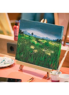 Falling In art Falling in Art 12Inch Wood Easel Stand, Tabletop Display Stand A-Frame Artist Easel for Painting Canvas, Portable Photo, Picture and Sign Holder (4 Pack)  - Image 5