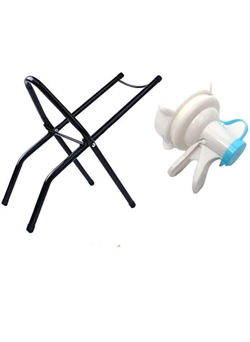 Bottled Water Stand Foldable Rack Hand Pressure Suction Pump Water Bucket Rack Barrel Water Dispenser Rack Holder - Image 4