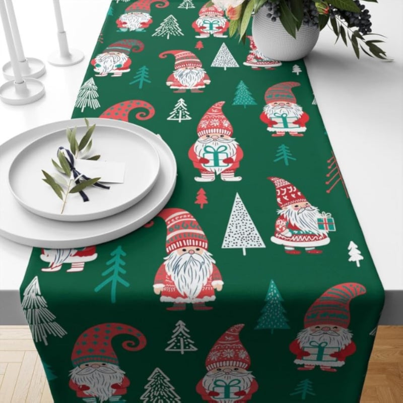 هوم طباعة منزلية - مفرش طاولة عيد الميلاد -w11