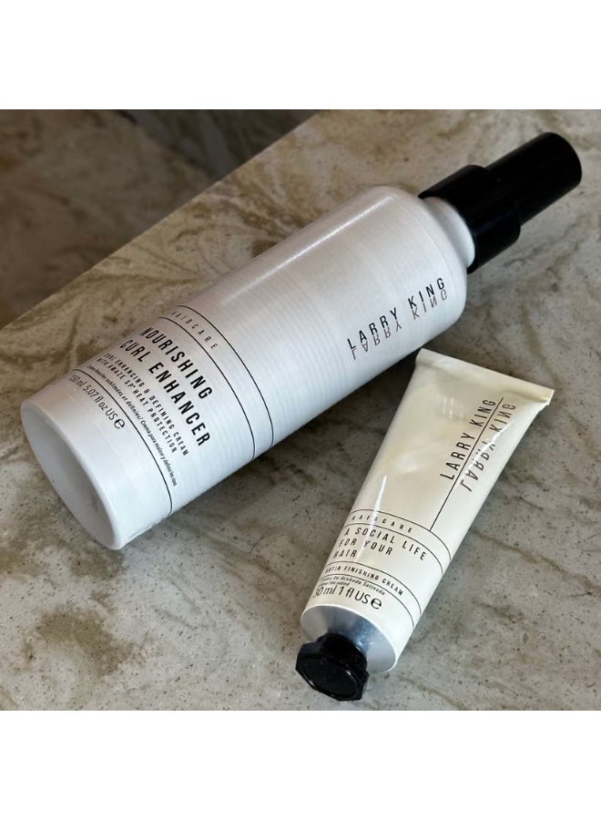Larry King Haircare Nourishing Curl Enhancer 150ml - Image 4