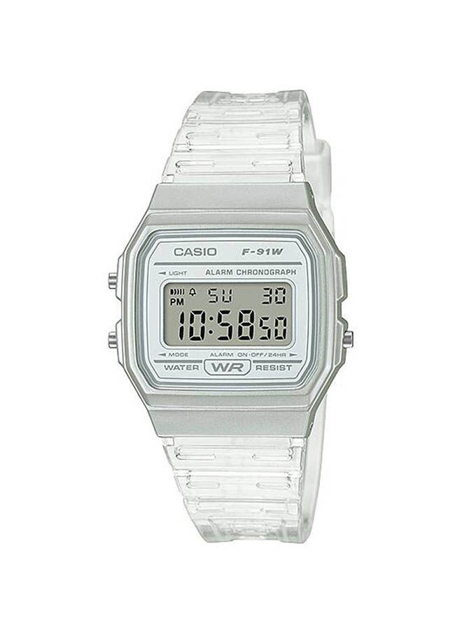 Resin Digital Watch F-91WS-7DF