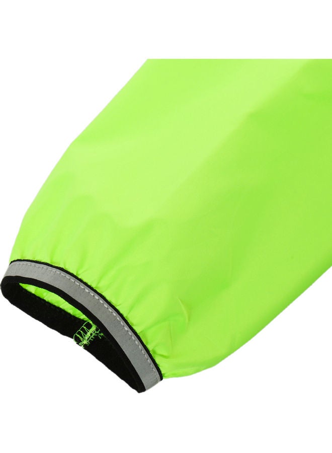 NIBEMINENT Front and Rear Reflective Windbreaker Fluorescent Cycling Jacket  - Image 4