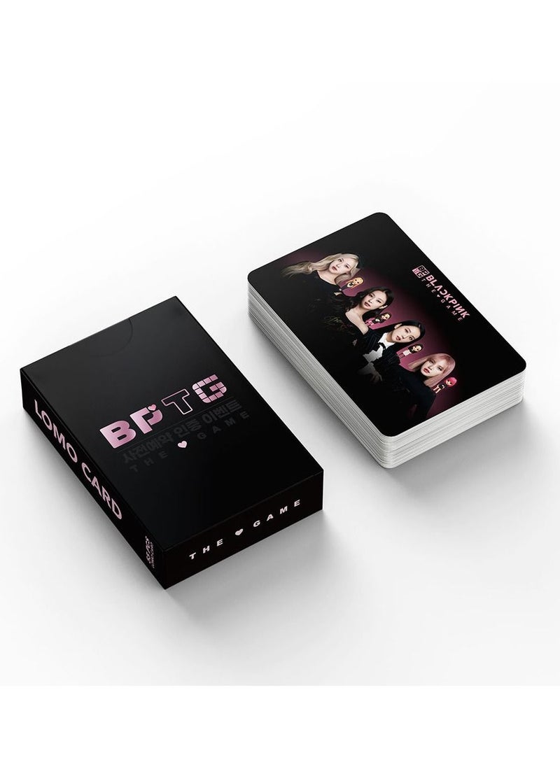 ماركة غير محددة - 55 قطعة بطاقة صور جديدة من Blackpink BPTG THE GAME للهواتف المحمولة نفس بطاقة Lomo عالية الدقة - Image 1