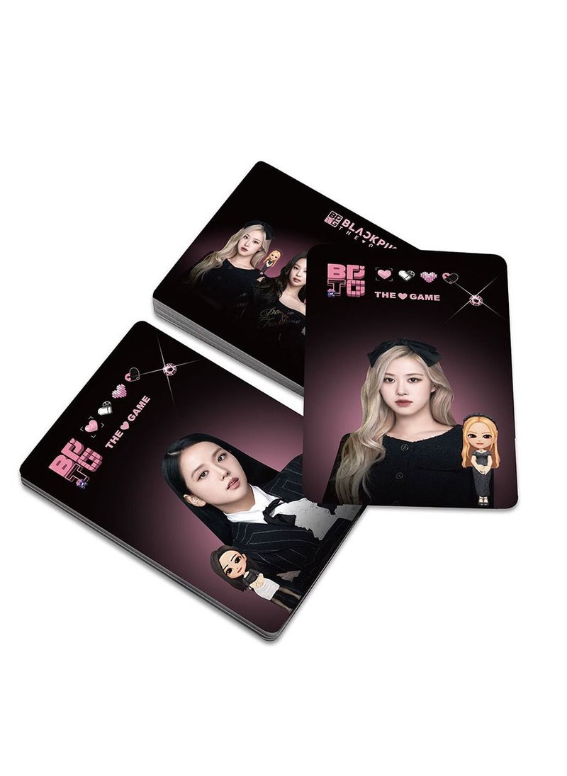 ماركة غير محددة - 55 قطعة بطاقة صور جديدة من Blackpink BPTG THE GAME للهواتف المحمولة نفس بطاقة Lomo عالية الدقة - Image 1