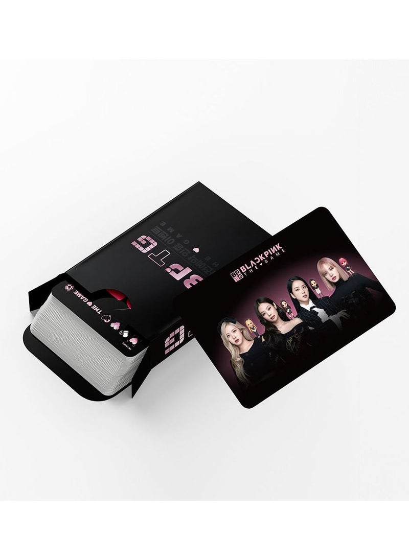 ماركة غير محددة - 55 قطعة بطاقة صور جديدة من Blackpink BPTG THE GAME للهواتف المحمولة نفس بطاقة Lomo عالية الدقة - Image 1