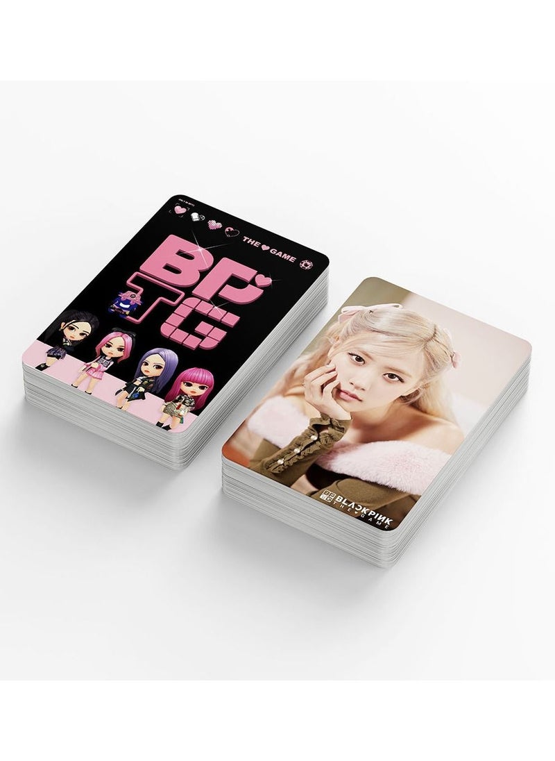 ماركة غير محددة - 55 قطعة بطاقة صور جديدة من Blackpink BPTG THE GAME للهواتف المحمولة نفس بطاقة Lomo عالية الدقة - Image 1