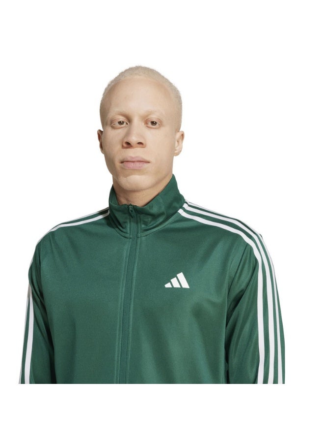 Adidas adidas TR-ES 3S T-TOP Green Training TRACK TOPS for Men - XS - Image 4
