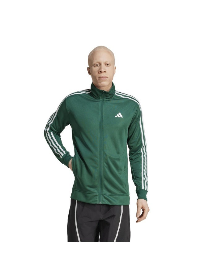 Adidas adidas TR-ES 3S T-TOP Green Training TRACK TOPS for Men - XS - Image 3