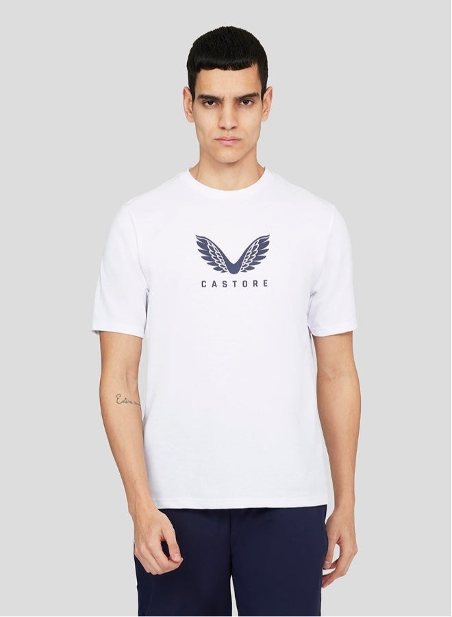 كاستور تي شيرت أبيض كلاسيكي قصير الأكمام - Image 5