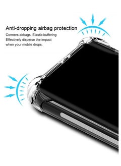Waldic Samsung Galaxy A55 Case, Designed for Galaxy A55 5G Case, Slim Flexible TPU Airbag Bumper Shock Absorption Rubber Soft Silicone Case Cover Fit for Samsung Galaxy A55, Clear  - Image 5